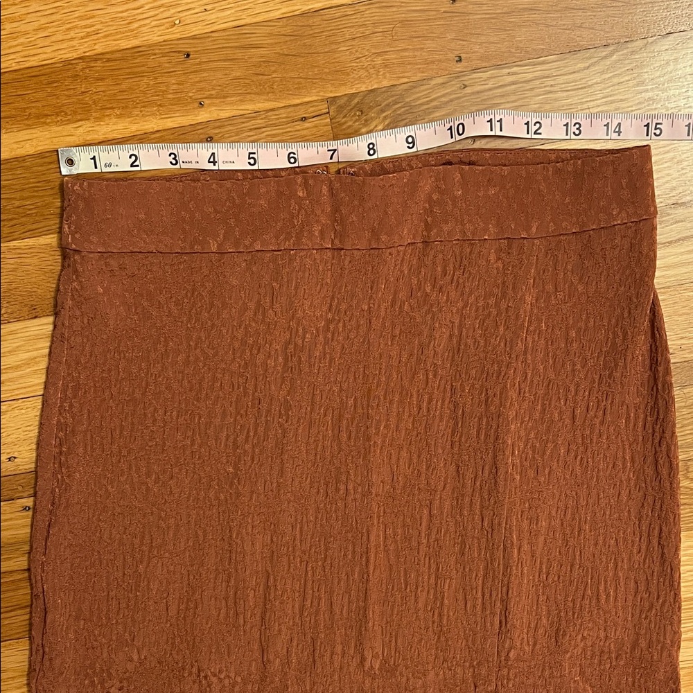 Madewell Rust Midi Skirt - Picture 10 of 13